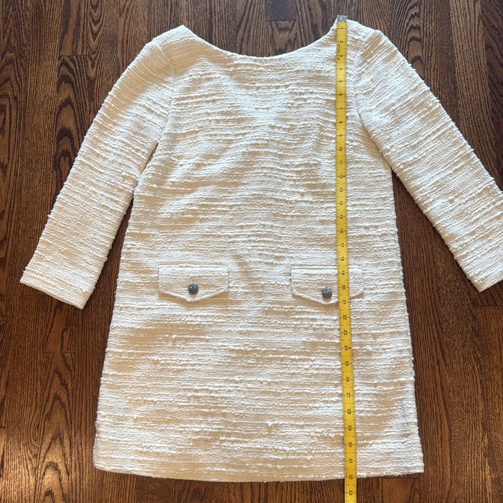 ba&sh Cream Tweed Mini Dress - Picture 12 of 14
